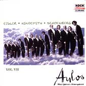 Aulos Blaeser Quintett Vol 7 - Hindemith, Eisler, Schoenberg Aulos Blaeser Quintett Vol 7 - Hindemith, Eisler, Schoenberg