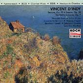 D'Indy: Sextuor, Sonate, Quintette a clavier