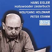 Eisler: Hollywooder Liederbuch / Holzmair, Stamm