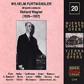 Vienna State Opera Live Vol 20 / Wilhelm Furtwaengler Vienna State Opera Live Vol 20 / Wilhelm Furtwaengler