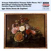 Virtuoso Violin Music, Volume 1