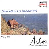 Francaix: Wind Quintets 1 & 2 , etc / Aulos Wind Quintet Francaix: Wind Quintets 1 & 2 , etc / Aulos Wind Quintet