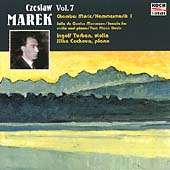 Marek Vol 7 - Chamber Music I / Ingolf Turban, Jitka Cechova