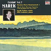 Marek Vol 7 - Chamber Music I / Ingolf Turban, Jitka Cechova Marek Vol 7 - Chamber Music I / Ingolf Turban, Jitka Cechova
