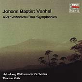 Vanhal: Four Symphonies / Thomas Kalb, Heidelberg PO