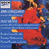 Corigliano: Aria;  Wilder: Oboe Concerto, etc / Lucarelli