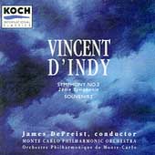 D'Indy: Symphony no 2, Souvenirs / DePreist, Monte Carlo PO