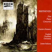 Beethoven: Five Piano Concertos / Romero, Sedares