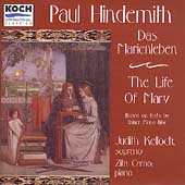 Hindemith: Das Marienleben (1923 & 1948) / Kellock, Carno