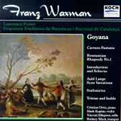 Waxman: Goyana, Carmen Fantasy, etc / Foster, Ortiz, et al Waxman: Goyana, Carmen Fantasy, etc / Foster, Ortiz, et al