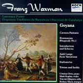 Waxman: Goyana, Carmen Fantasy, etc / Foster, Ortiz, et al