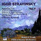 Stravinsky Vol V - Symphony in C, etc / Craft, Philadelphia