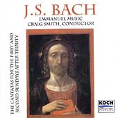 Bach: Cantatas for First and Second Sundays after Trinity Bach: Cantatas for First and Second Sundays after Trinity