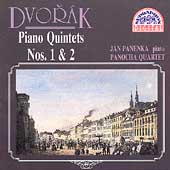 Dvorak: Piano Quintets nos 1 & 2 / Jan Panenka, Panocha Quartet