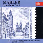 Mahler: Symphony No 9 / Ancerl, Czech Philharmonic Orchestra