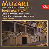Mozart: Piano Concertos no 14, 23, 25 / Vlach, Moravec
