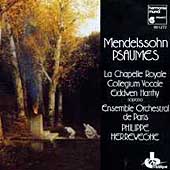 Mendelssohn: Psaumes / Herreweghe, La Chapelle Royale