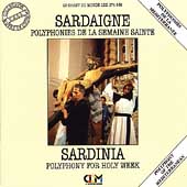 Sardinia, Polyphony for Holy Week / Lortat-Jacob et al