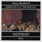 Shostakovich: Symphony no 11 / Leningrad Phil, Mravinsky