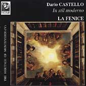 Castelli: In stil moderno - Sonatas