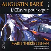 Barie L Oeuvre Pour Orgue Marie Therese Jehan