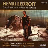 Henri Ledroit - Vivaldi, Handel, Scarlatti, Jommelli Henri Ledroit - Vivaldi, Handel, Scarlatti, Jommelli