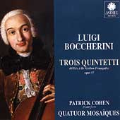 Boccherini: Piano Quintets / Quartuor Mosaique, Cohen