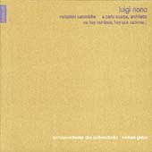 Nono: Orchestral Works