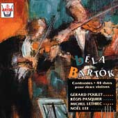 Bartok: Contrasts; 44 Duos