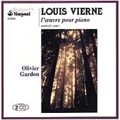 Vierne: l'oeuvre pour piano / Olivier Gardon