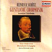 Schuetz: Geistliche Chormusik / Schmidt-Gaden, et al