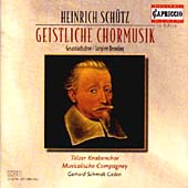 Schuetz: Geistliche Chormusik / Schmidt-Gaden, et al Schuetz: Geistliche Chormusik / Schmidt-Gaden, et al