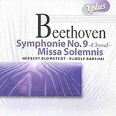 Beethoven: Symphony no 9, Missa Solemnis / Blomstedt, et al Beethoven: Symphony no 9, Missa Solemnis / Blomstedt, et al
