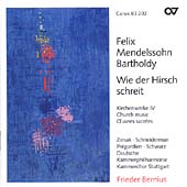 Mendelssohn: Church Music Vol 4 - Wie der Hirsch schreit