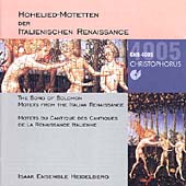 Motets of the Italian Renaissance Motets of the Italian Renaissance
