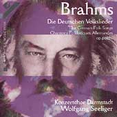 Brahms: Deutschen Volkslieder