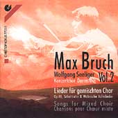 Bruch: Lieder for Mixed Choir Vol 2 / Seeliger