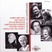 Famous Women Organists - Marie-Claire Alain, Odile Bayeux et al