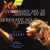 Mozart: Symphony No 35,K385;Serenade No 7,K250