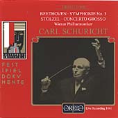 Beethoven: Symphony No. 3; Stoelzel: Concerto Grosso