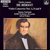 Beriot: Violin Concertos / Takako Nishizaki, Alfred Walter