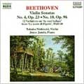 Beethoven: Violin Sonatas Nos. 4 & 10; Mozart Variations
