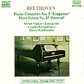 Beethoven: Piano Concerto No 5, Sonata No 15 / Vlader