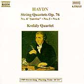 Haydn: String Quartets Op. 76 Nos. 4