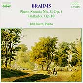 Brahms: Piano Sonata No. 3/Ballades