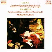 Liszt: Fantasia; Brahms: Variations, etc / Ponti