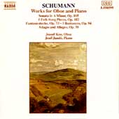 Schumann: Works For Oboe & Piano