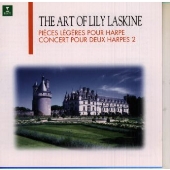 リリー ラスキーヌの芸術９　２つのハープのための作品集２