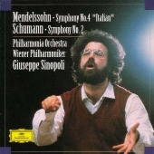ジュゼッペ・シノーポリ/メンデルスゾーン:交響曲第4番《イタリア》 シューマン:交響曲第2番
