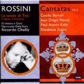 ロッシーニ:カンタータ全集第2巻 テーティとペレーオの婚礼/オルフェオの死に涙するアルモニーア